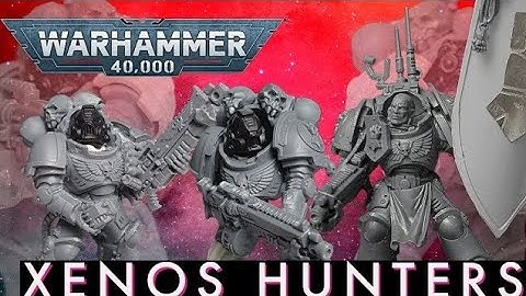 Kitbashed Xenos Heavy Intercessors