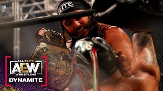 What Happened when the Elite Closed the Door Inside the Cage? | AEW Dynamite 100, 9/1/21