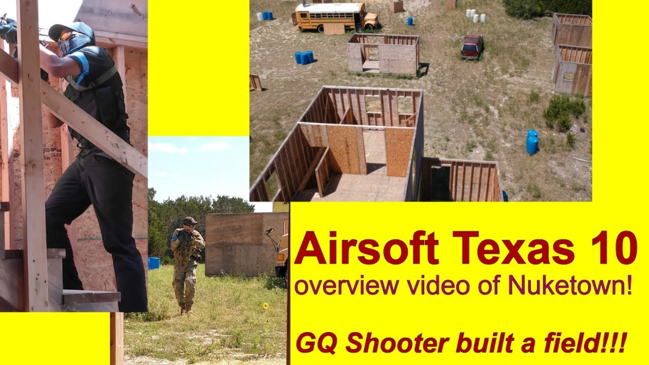 GQ Shooter built Nuke Town! Map overview