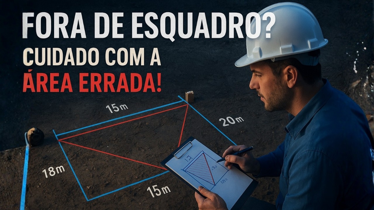 Aprenda o JEITO CERTO de calcular área de terreno irregular (MESMO fora ...