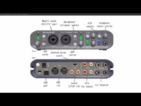 Tarjeta de sonido: descripción y conexiones 