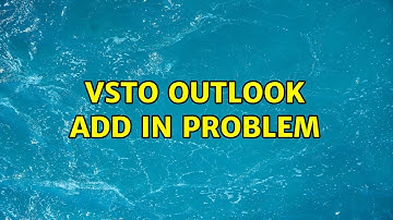 VSTO Outlook Add In Problem (3 Solutions!!)