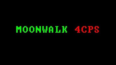 Normal clicking MOONWALK