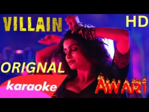 Awari Song   HD Karaoke With Scrolling Lyrics