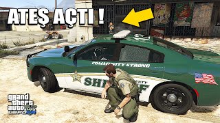 GTA 5 SHERİFF MODU - ATEŞ AÇTI ! - LSPDFR screenshot 2