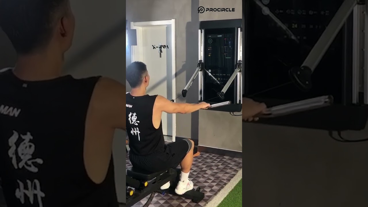 All-in-One Smart Home Gym-ProCircle Wall-mounted LED fitness mirror