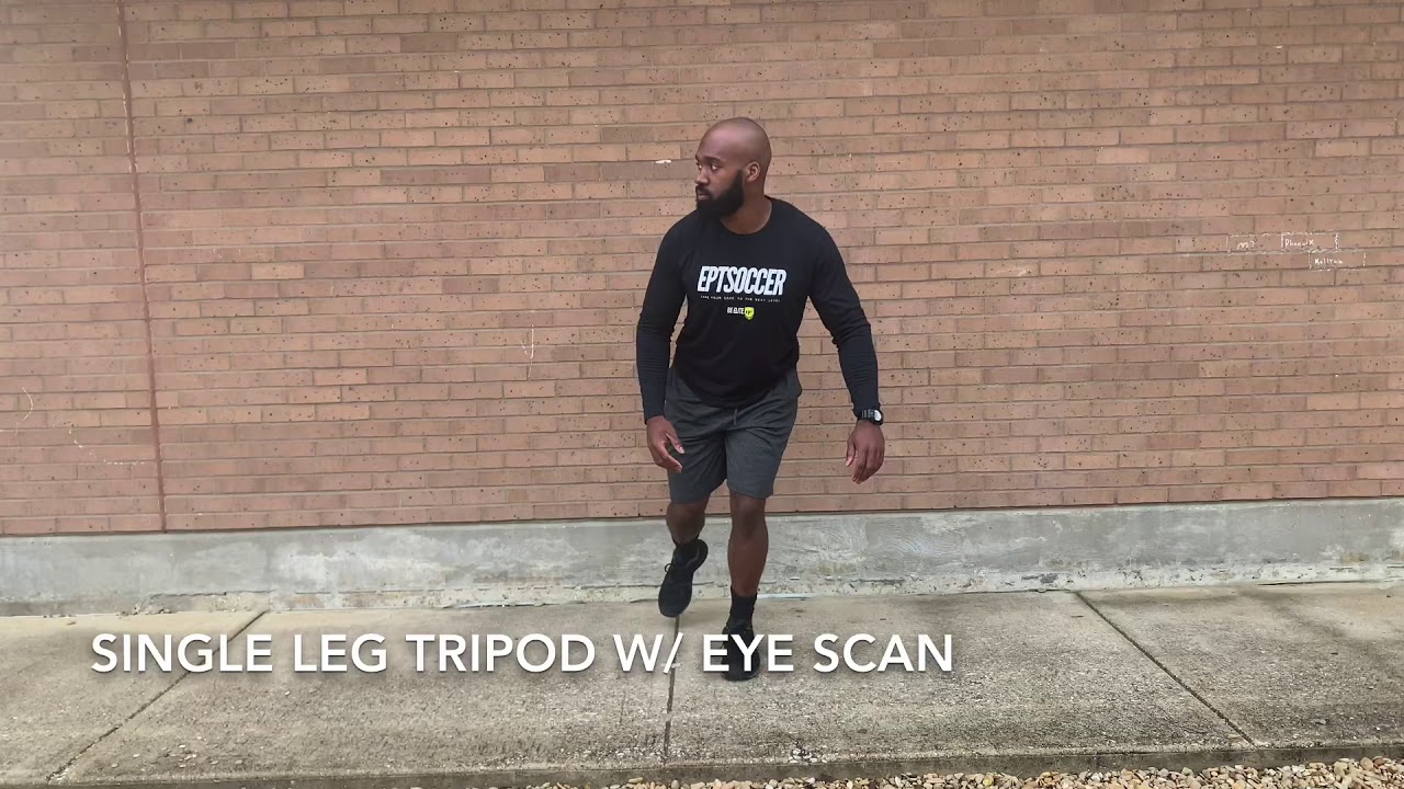 Single Leg Tripod Stance (Eye Scan) YouTube