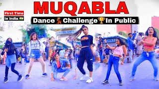 Muqabla - Dance Challenge In Public🏆 | First Time In India | Epic Reaction🔥| Street Dancer | Razmiya