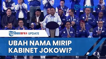 Prabowo Ganti Nama KKIR Jadi Koalisi Indonesia Maju, Publik Sebut Mirip Kabinet Presiden Jokowi