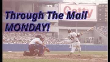 Through The Mail Monday 184 - Most Expensive TTM TO DATE! 5 Total Baseball Returns That Will Woo U!