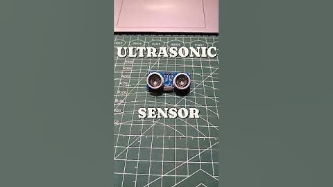 You Gotta Know How This Ultrasonic Sensor Works! 🤯 #electronics #arduino #shorts #diy