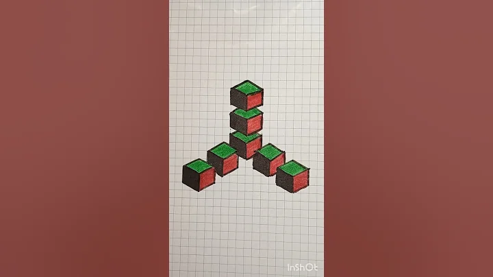 3d illusion drawing #trending #opticalillusion #drawing #shortfeed #youtube #3dart