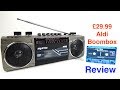 Aldi Specialbuys - Cassette Boombox Review (8 Jun 17)