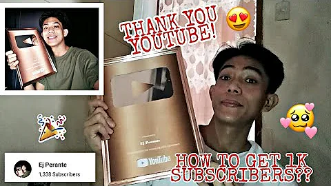 how to get a bronze play button