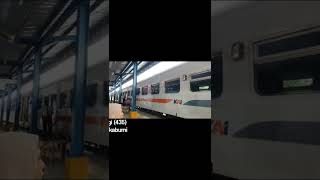 Kereta Api Siliwangi Berangkat Stasiun Ciranjang | #shorts #keretaapi #semboyan35