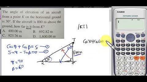 Using Scientific calculator to solve Trigonometry Questions | WASSCE | SAT | PSAT | JAMB