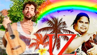 Video thumbnail of "Français Somewhere Over the Rainbow - Tutoriel ukulélé Ben"