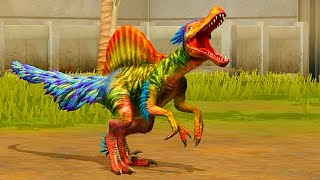 SỰ KẾT HỢP HOÀN HẢO TẠO LÊN LOÀI SPINORAPTO PHIÊN BẢN MINI SÁT THỦ TRONG JURASSIC WORLD MOBILE