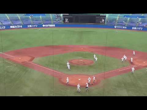 早稲田実業高校 シートノック（第99回 全国高等学校野球選手権 西東京大会_170725）