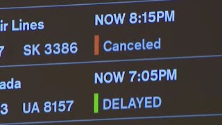 Thousands of flight cancelations across the US cause travel trouble