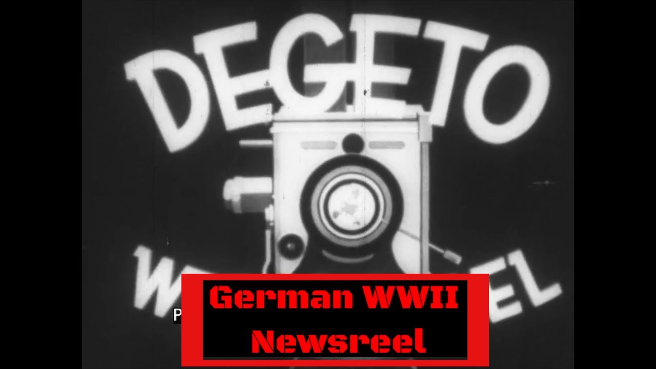 Немецкая кинохроника 1939 года. Специальный поезд фюрера, посвященный Пилсудскому. Захват Гдыни. ...