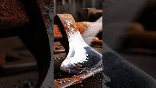 Magic Spray Cleans Old Rusty Axe 🔥