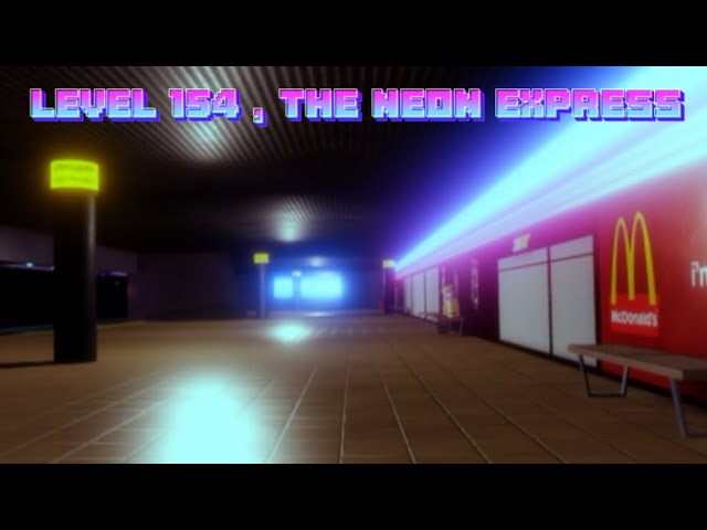 Level Station 154: The Neon Express!, Backrooms Wiki