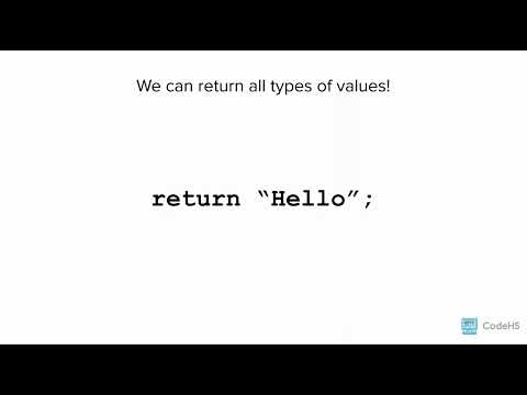 Return Values