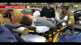 East Robertson High Mock Crash Shows Dangers Of Impaired Driving
