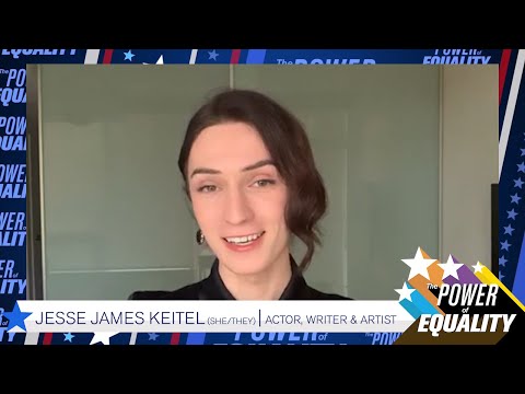 Actor, Writer & Artist Jesse James Keitel speaks at HRC's LGBTQ 