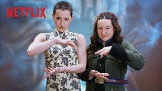Jessie Mei Li & Anna Leong Brophy Surprise a Shadow and Bone Cosplayer | Netflix