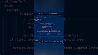Advanced JavaScript Form Validation 🔥 (Force First Letter Capital Automatically)
