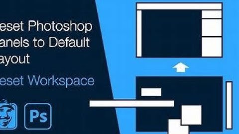 How to Reset Workspace in Adobe Photoshop | Easy Guide for Beginners l #adobephotoshop #workspace