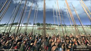 Rome 2 Total War Lets Compare Units in Battle. # 2 Foot Companions vs Bronze Shield Pikemen