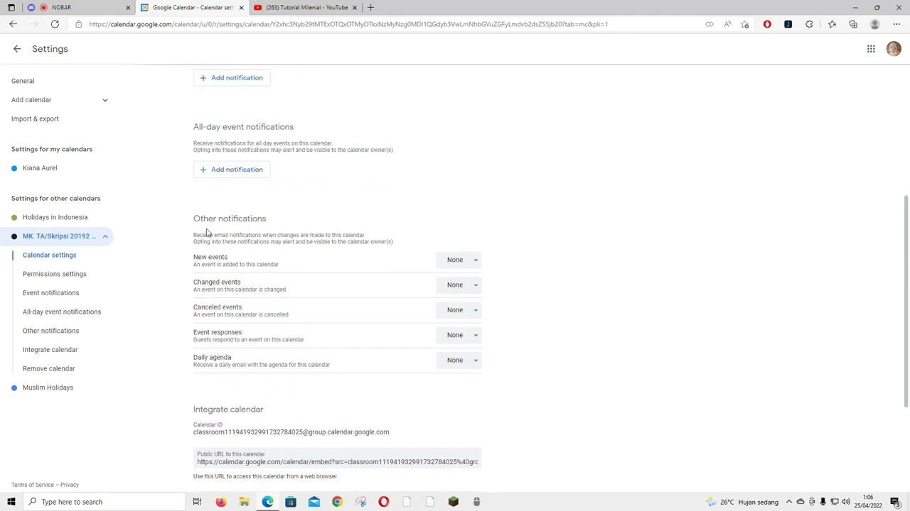 How To Get Event Notifications On Google Calendar YouTube How To Get Event Notifications On Google Calendar YouTube