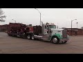 Moving La Salle's antique firetruck