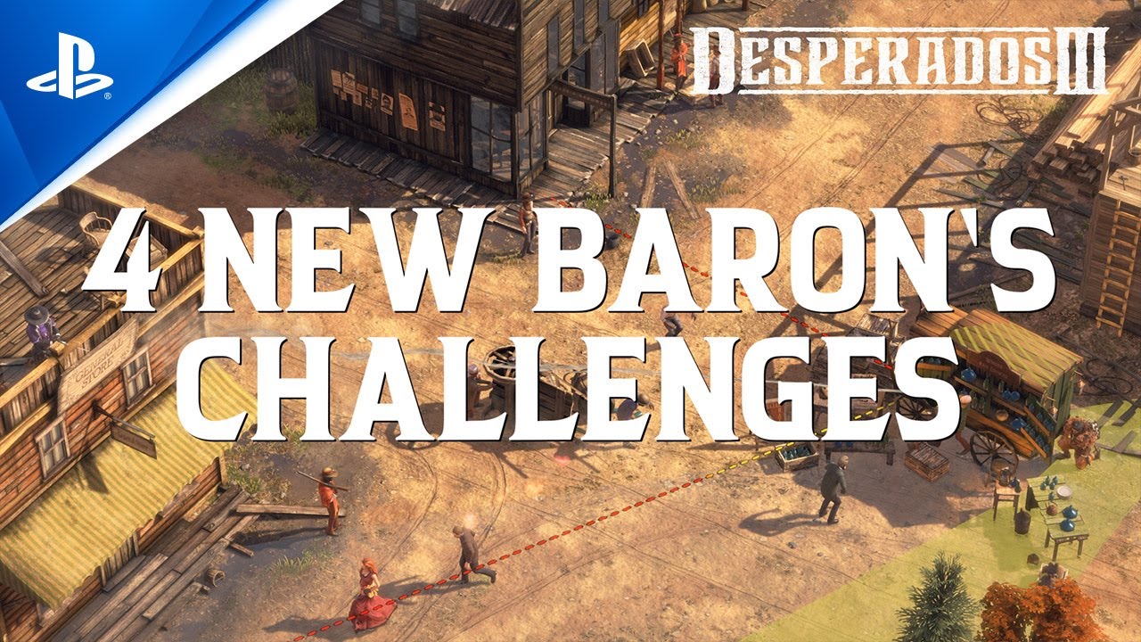 Desperados III - Free Update #1 Trailer | PS4