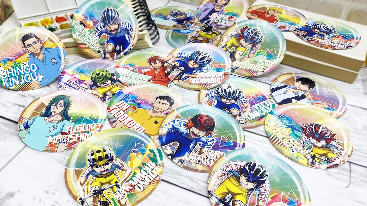 TOHO animation×文房具カフェ 弱虫ペダル コースターランダム販売