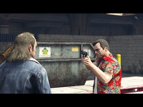 GTA V Movie Michael kills Trevor (Rockstar Editor)