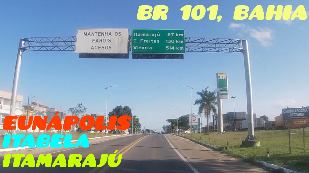 carregamento em Eunápolis e passando por Itabela e Itamarajú. - YouTube
