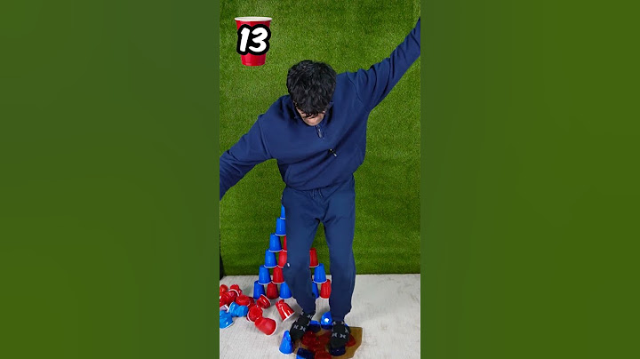 How Many Red Cups Can Hold My Weight?