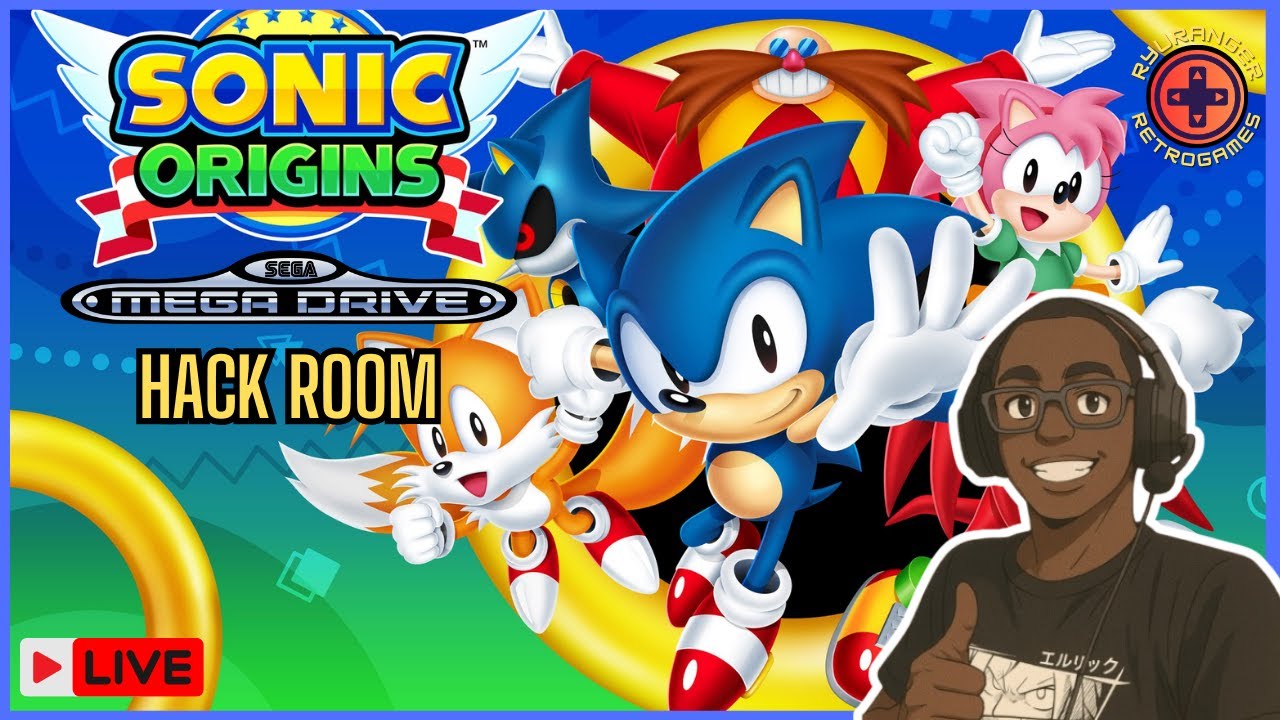 SONIC ORIGINS DELTA - HACK ROOM DE SONIC PARA O MEGA DRIVE!!!