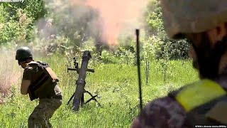 Mortar Team In Donetsk Region Duels With Russian Opponents