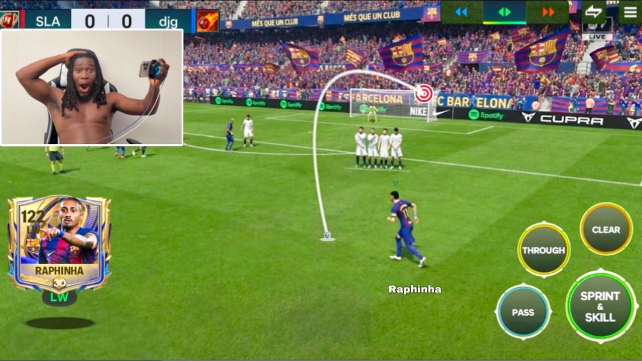 122 Rated 12th Man UTOTY Raphinha COMPLETELY BROKE THE GAME - FC 26 MOBILE