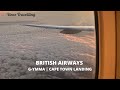 BA 777-200 SUNRISE LANDING IN CAPE TOWN | BRITISH AIRWAYS 777-200ER | VINCE TRAVELLING