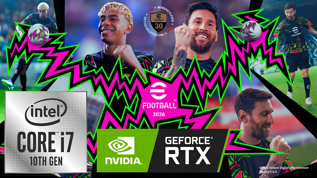 eFootball 2026 On i7-10870H | RTX 2070 Laptop