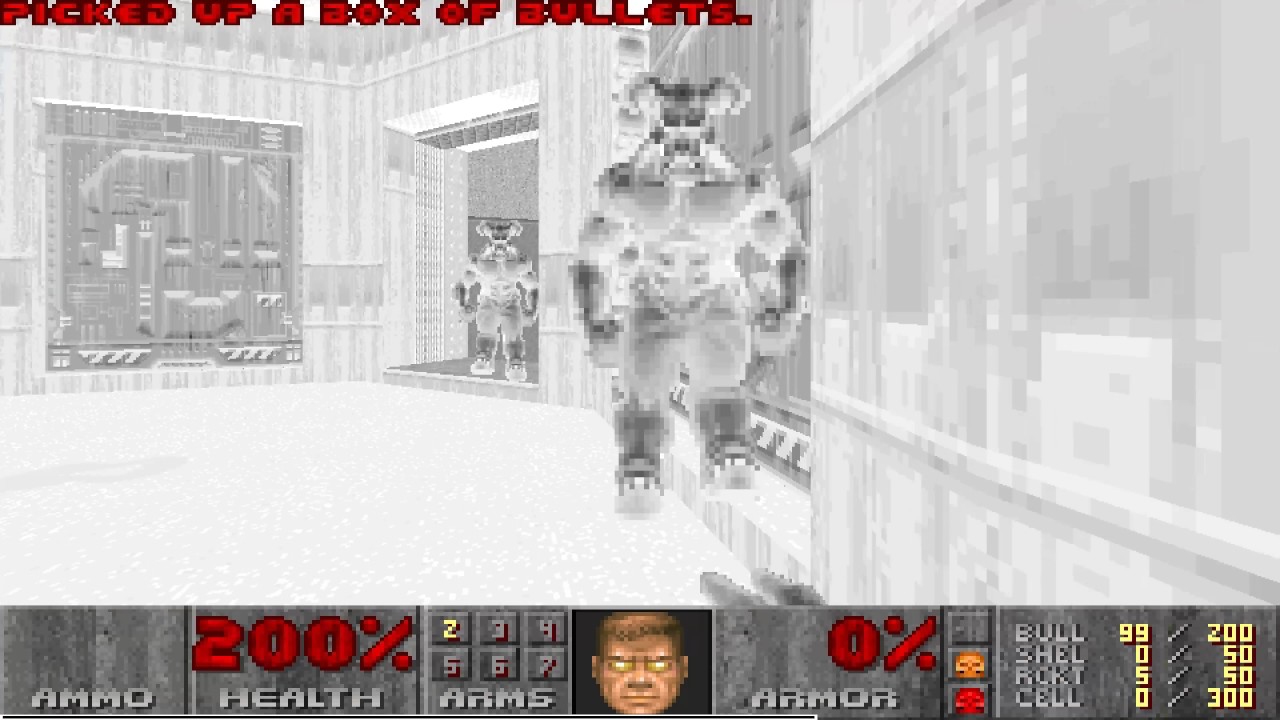 Doom II Hell on Earth Map08 Pacifist in 20s by 4shockblast - YouTube