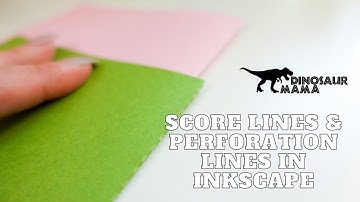 Add Score Lines & Perforation Lines in Inkscape for EASY 3D & Card Designs with Cricut! 🫶 DIY SVGs
