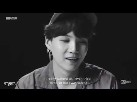 #BTS#Suga#Min Yoongi#Talk about his 1st love💜#BTS Member