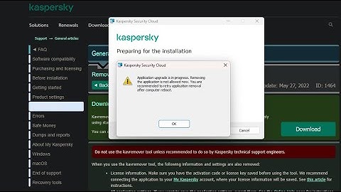 How To Uninstall Kaspersky Completely